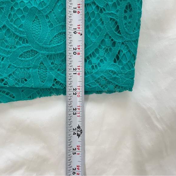 LOFT Green Pencil Skirt Knee-Length Workwear - Picture 9 of 9